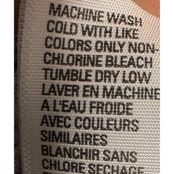 JAMES PERSE melange button down shirt long sleeve womens size 3 heather gray - Picture 7 of 8